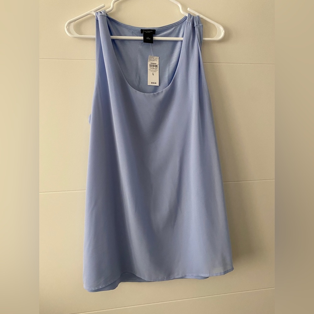 NWT Ann Taylor Sleeveless Blouse